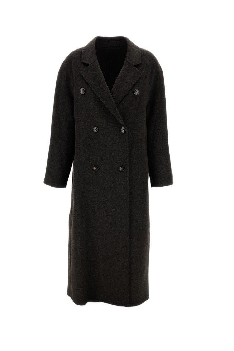 Loulou De Saison Irvin Double-Breasted Wool-Cashmere Long Coat