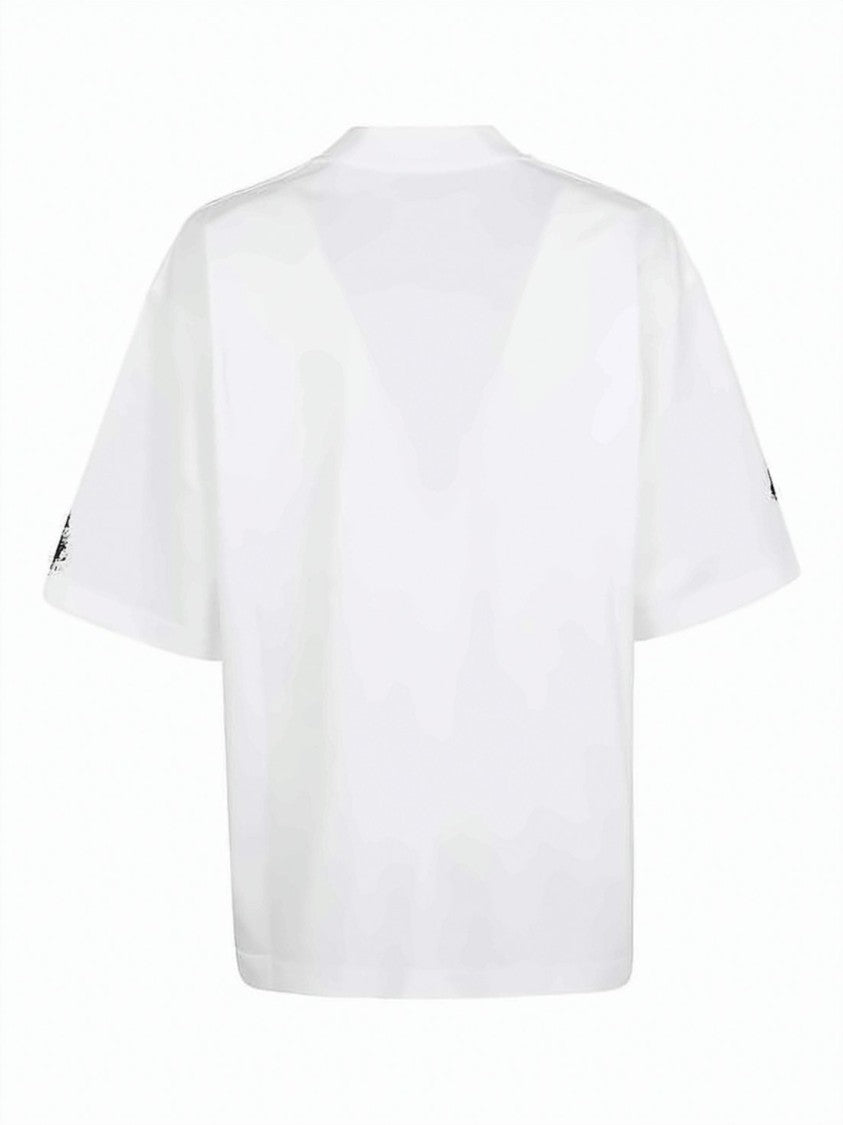 Marni Boxy Short-Sleeve T-Shirt With Abstract Graphic Print