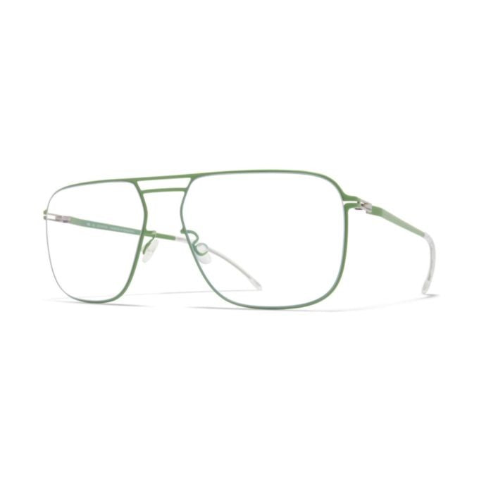 Mykita Mondo Green Metal Frame Eyeglasses