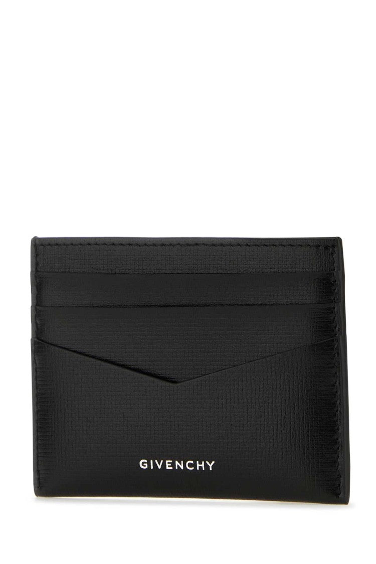Givenchy Black Leather Card Holder