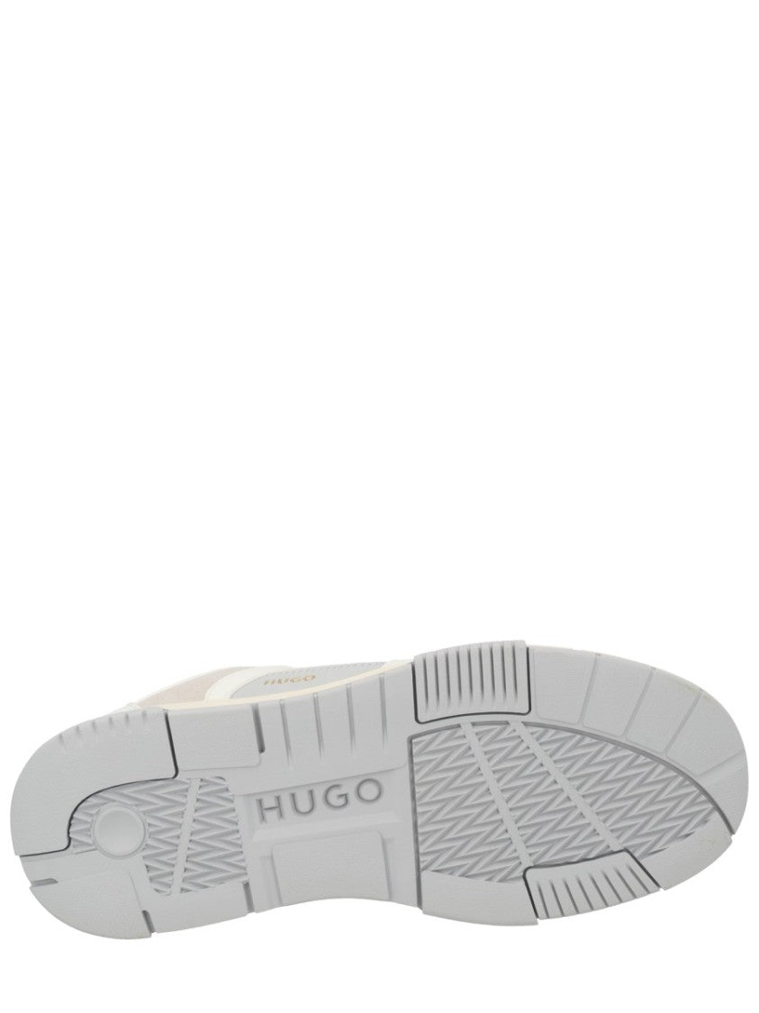 Hugo Yarrow Premium Polyester Cream Sneakers