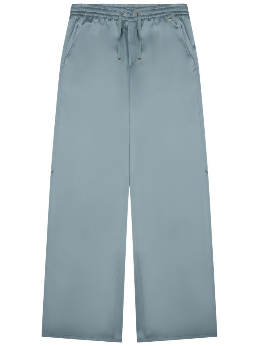 Herno Relaxed Wide-Leg Jogger Pants