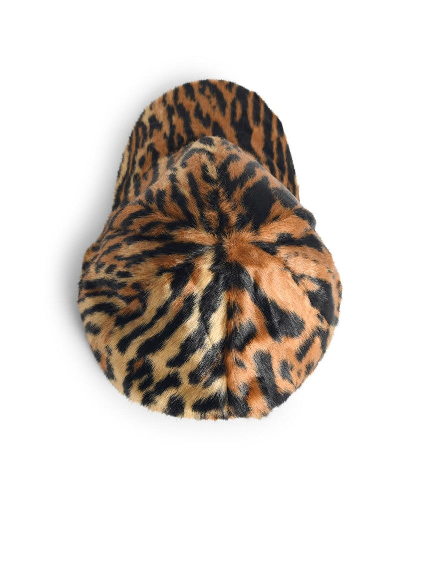 Stand Studio Cyrene Cap In Animalier Modacrylic