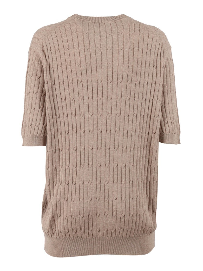 Peserico Textured Cable Knit Sweater