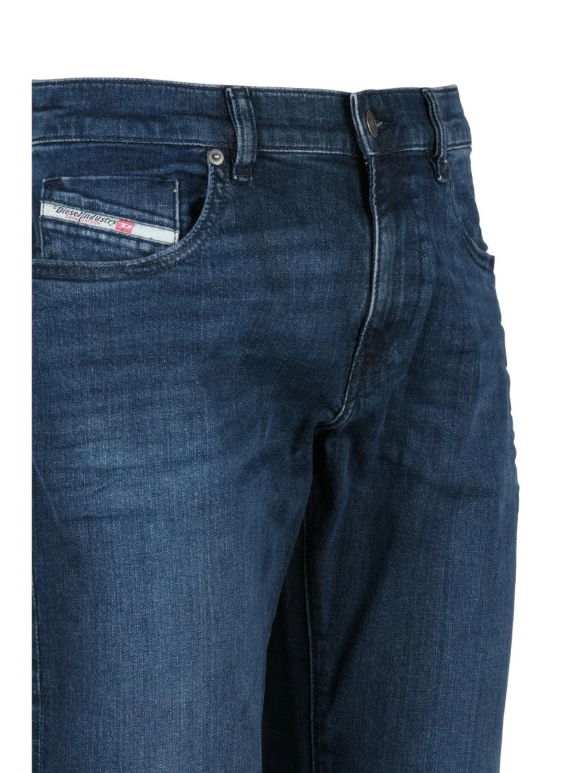 Diesel Blue Slim Faded Jeans