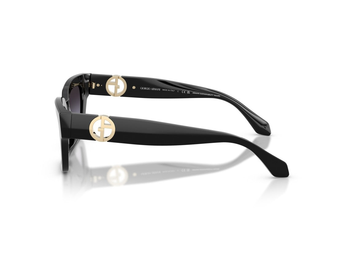 Giorgio Armani Gold 0Ar8246u Oversized Square Sunglasses