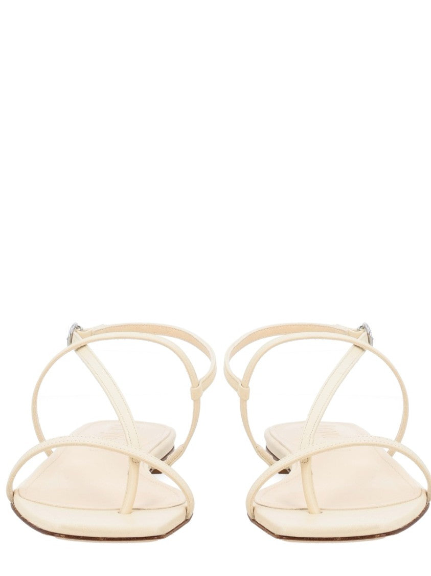 Aeydē Thong Sandal With Adjustable Ankle Strap And Minimalist Design