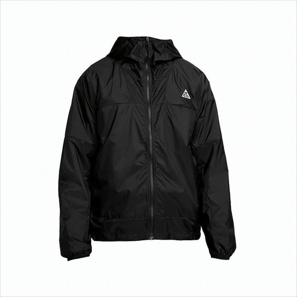 Nike Lightweight Black Nylon Jacket With Minimalist Design
