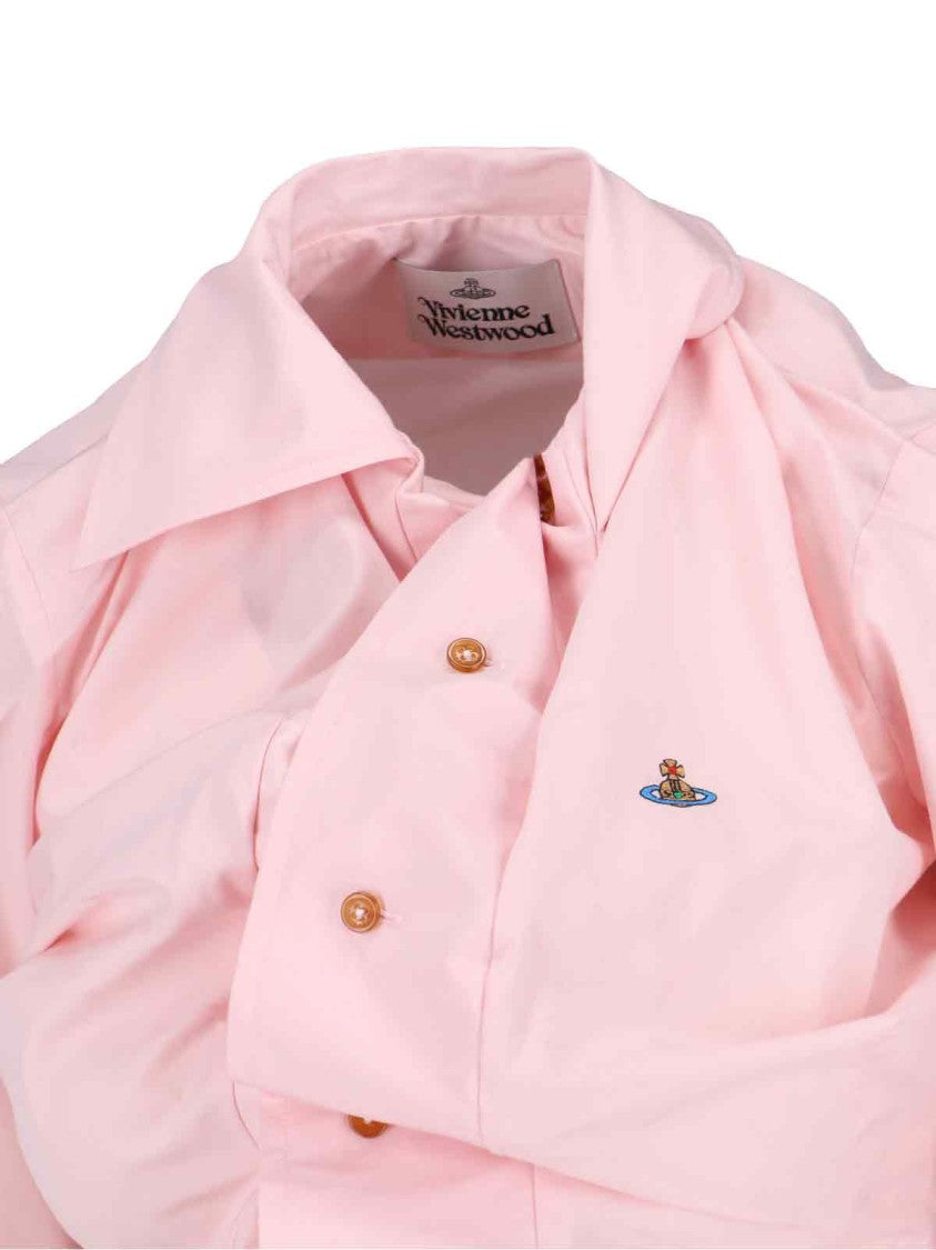 Vivienne Westwood “Drunken” Shirt Pink