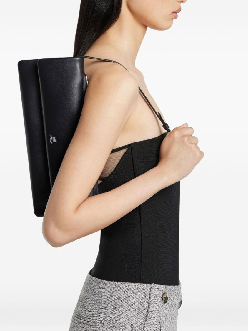 Courrèges Elongated Rectangular Leather Bag