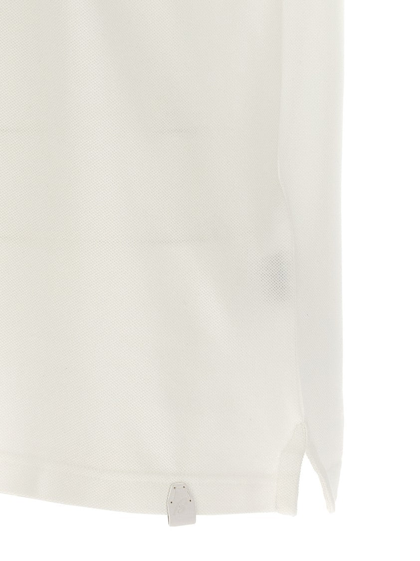 Brioni Piqué Cotton Polo Shirt With Structured Collar