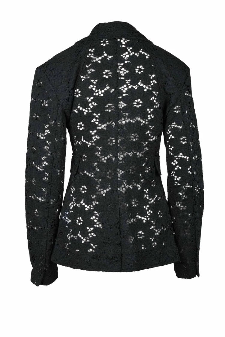Rotate Birger Christensen Polyamide Cotton Jacket - Black