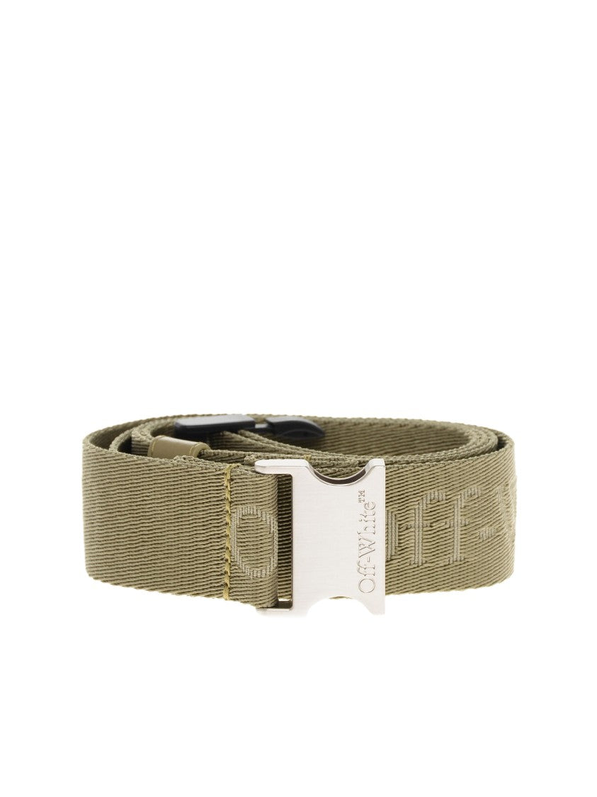 Off-White Tuc Long Logo Tape Belt