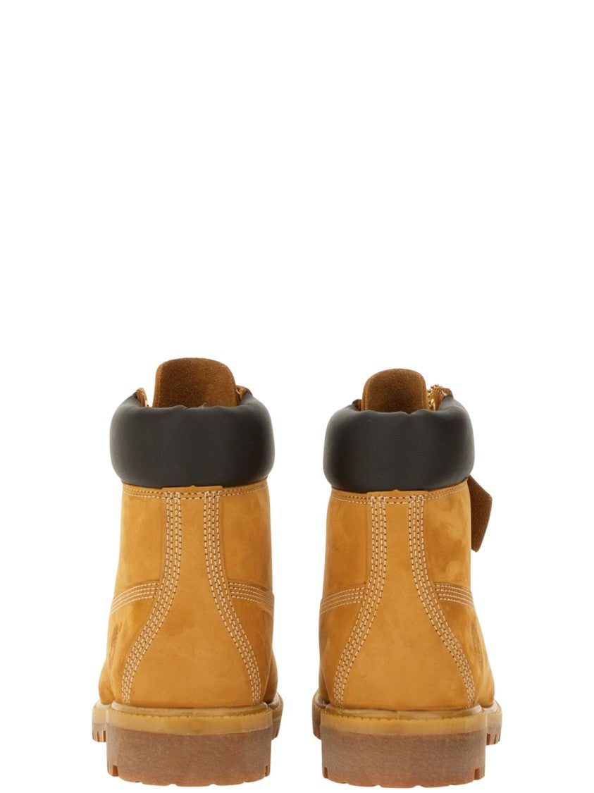 Timberland Brown Premium 6-Inch Lace-Up Waterproof Boots
