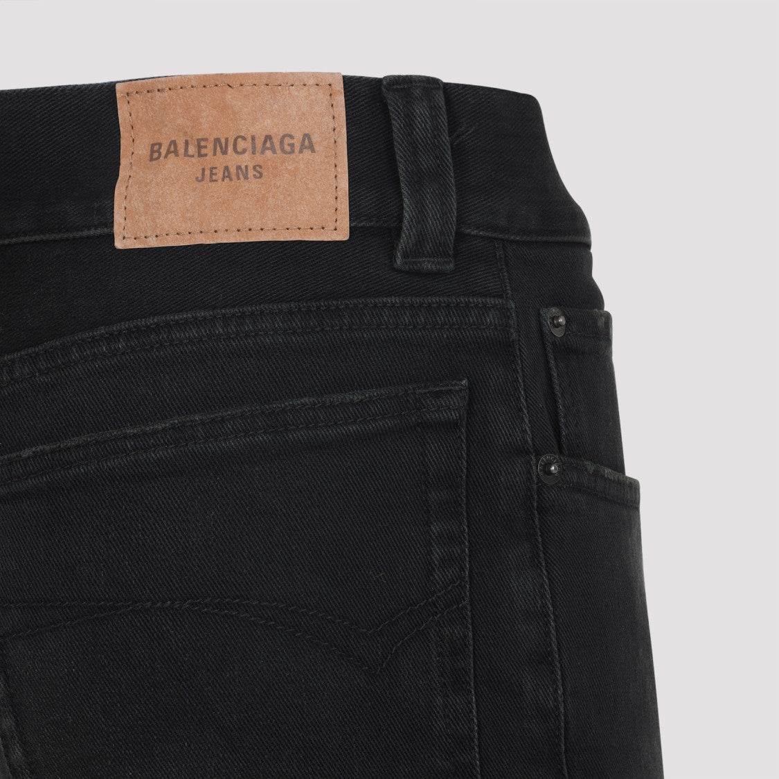 Balenciaga Flared Trousers With High Waist And Raw Hem