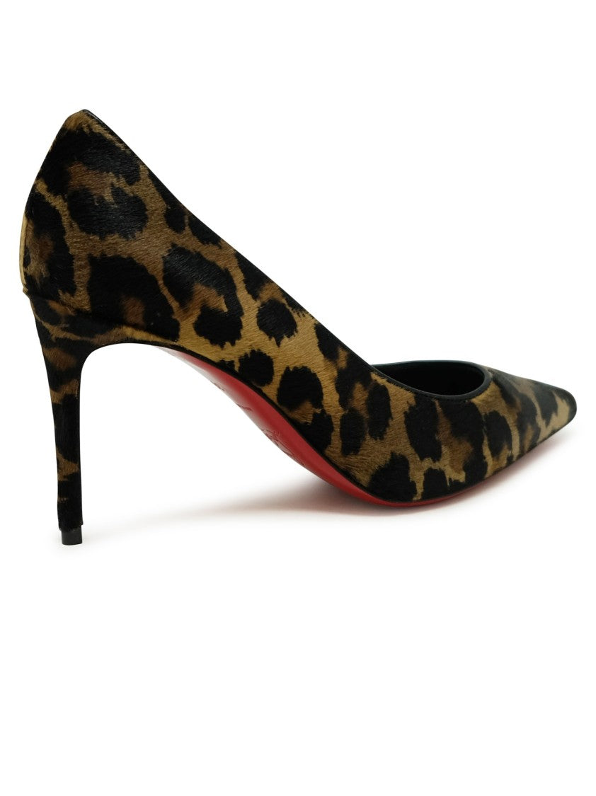 Christian Louboutin Leopard Pony Kitty Kate Pumps