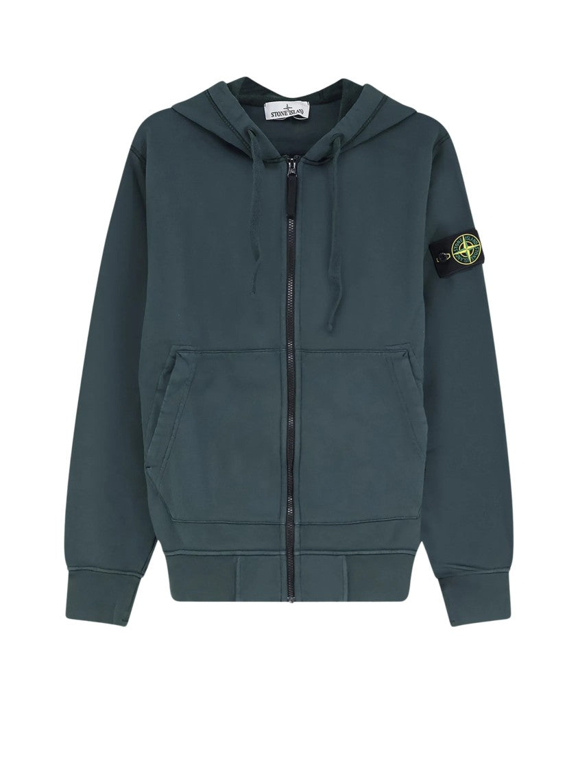 Stone Island Cotton Logo Sweatshirt