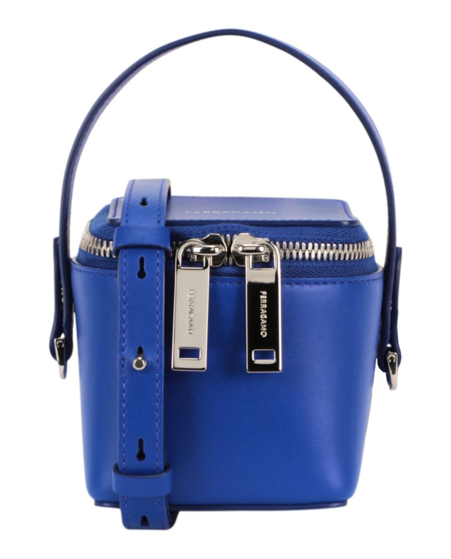 Ferragamo Micro Zip-Around Shoulder Bag
