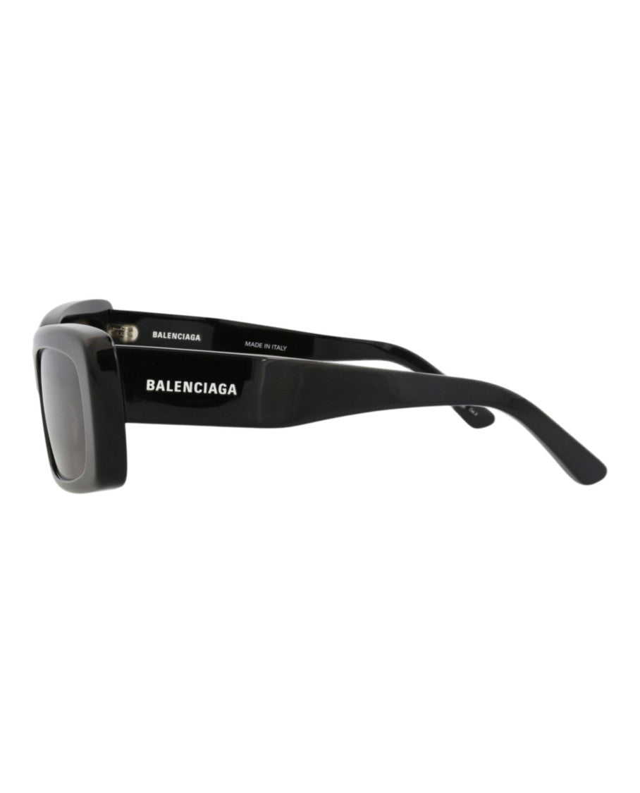 Balenciaga Square-Frame Recycled Acetate Sunglasses