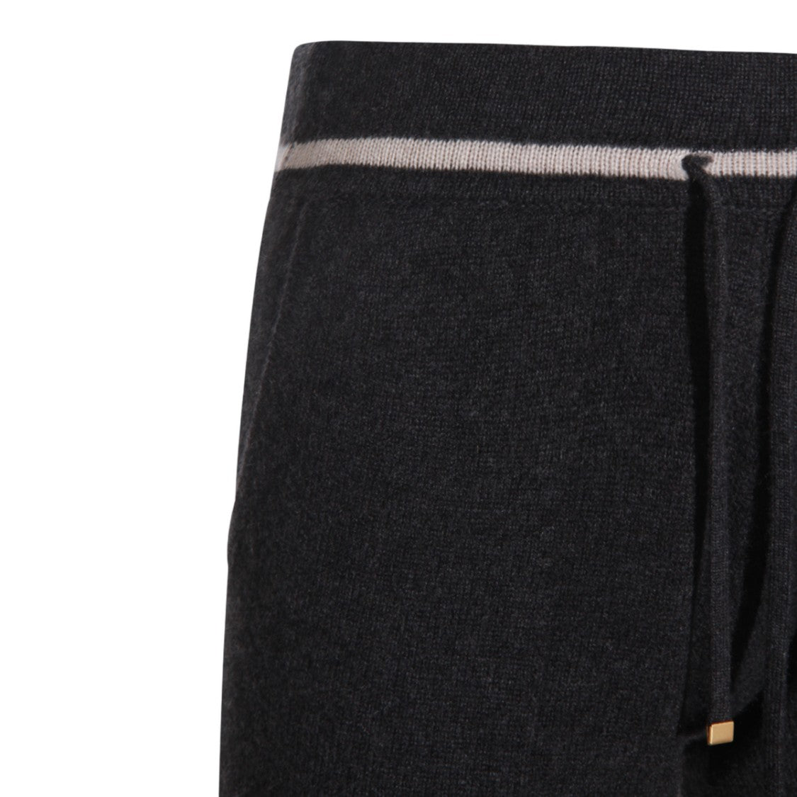 Eleventy Wide-Leg Trousers With Drawstring Waistband