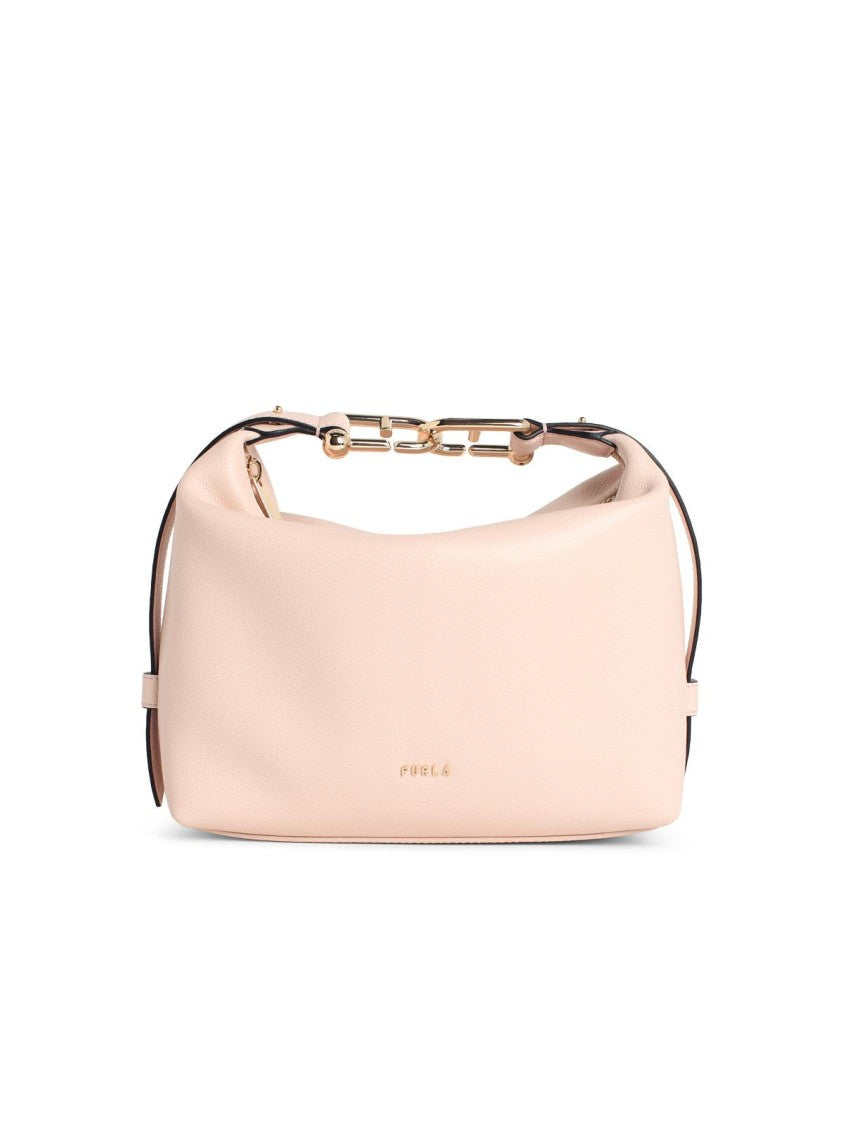 Furla Mini 'Tonie' Shoulder Bag In Pink Leather