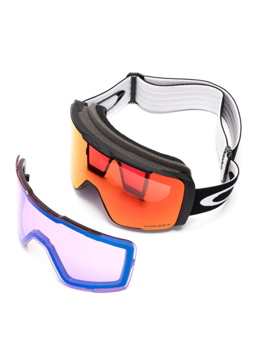 Oakley Curved Lens Ski Goggles With Interchangeable Lenses