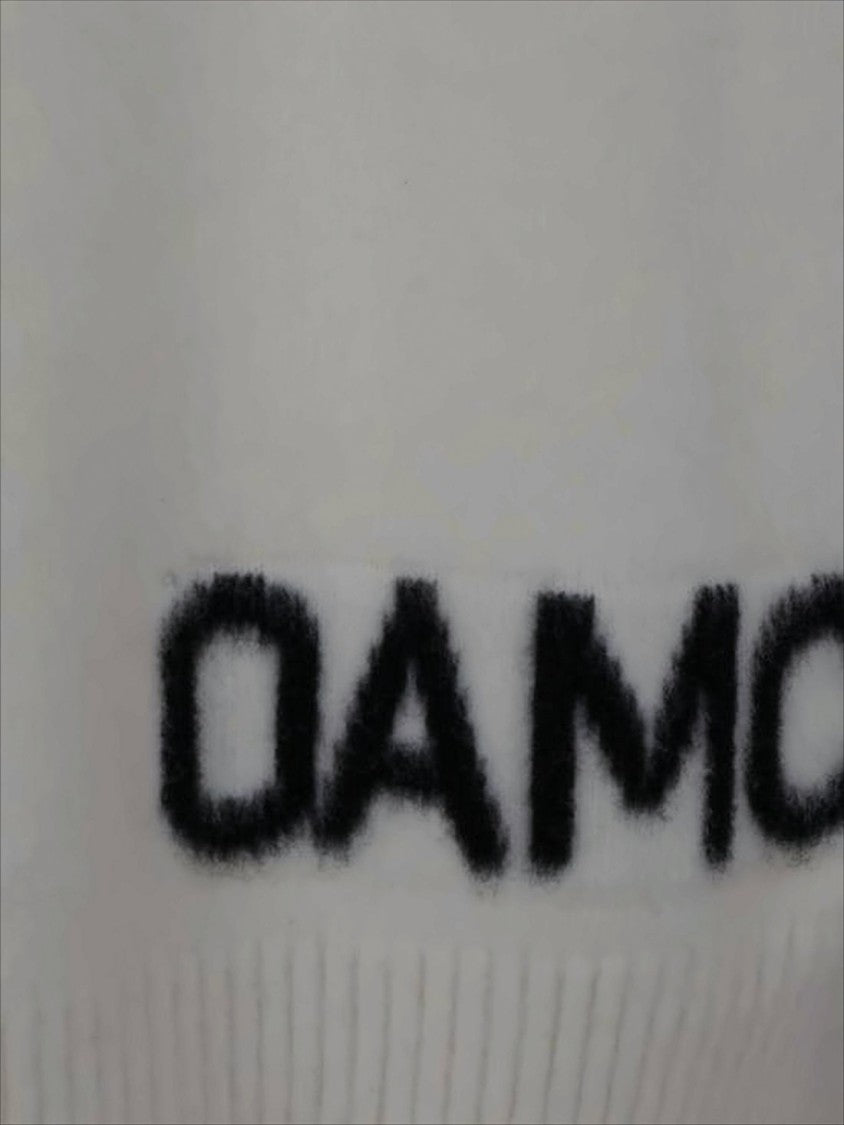 Oamc Soft Wool Turtleneck Sweater With Ribbed Details