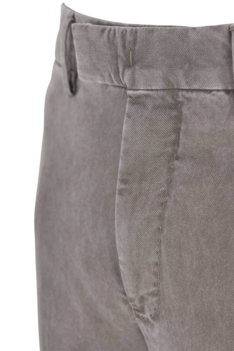 Pt Torino Master Fit Faded Cotton Trousers