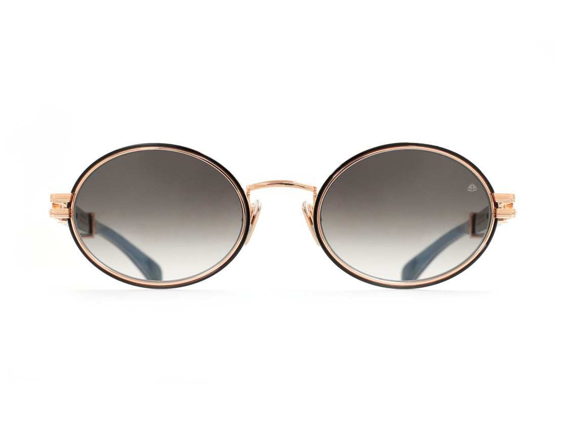 Maybach Gold The Producer I Round Metal Sunglasses