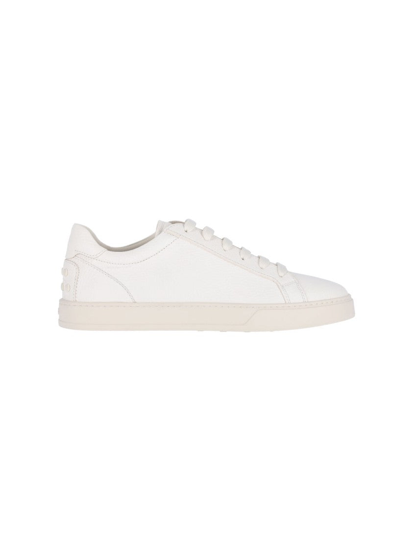 Tod's Calf Leather Low-Top Sneakers