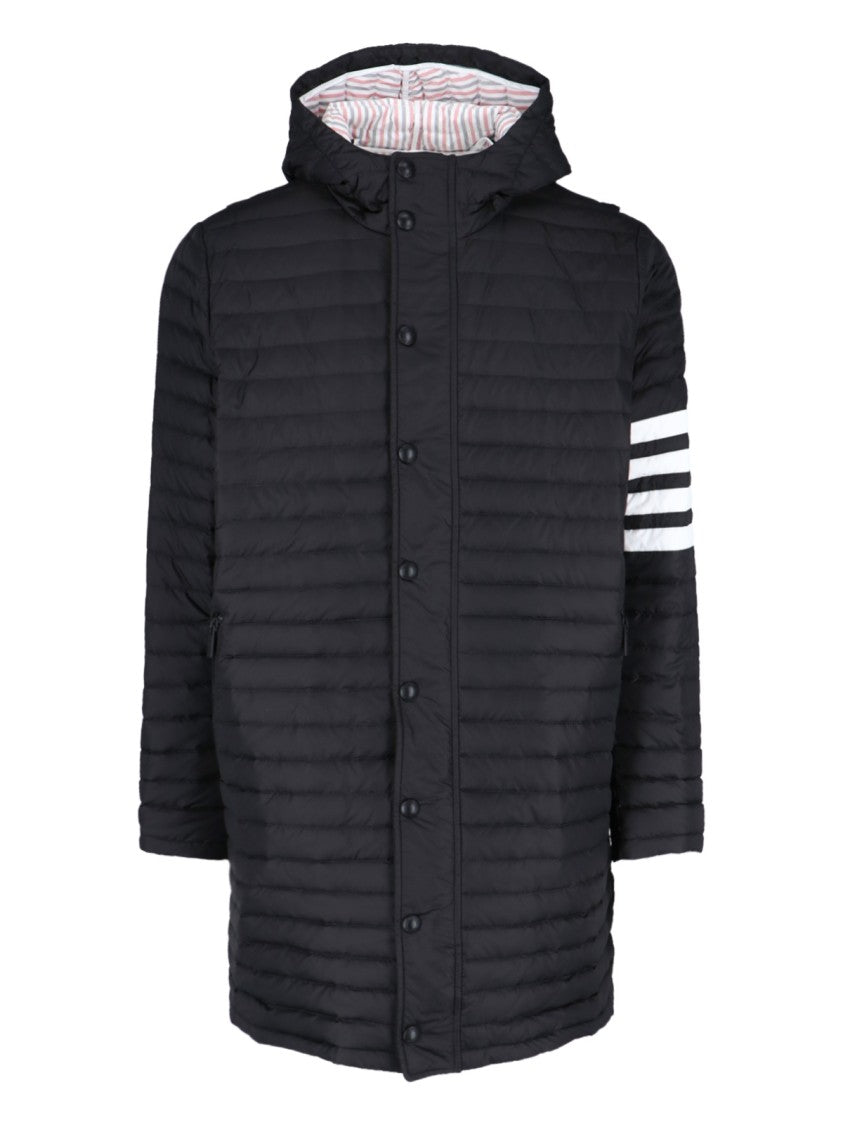 Thom Browne 4-Bar Coat – Black