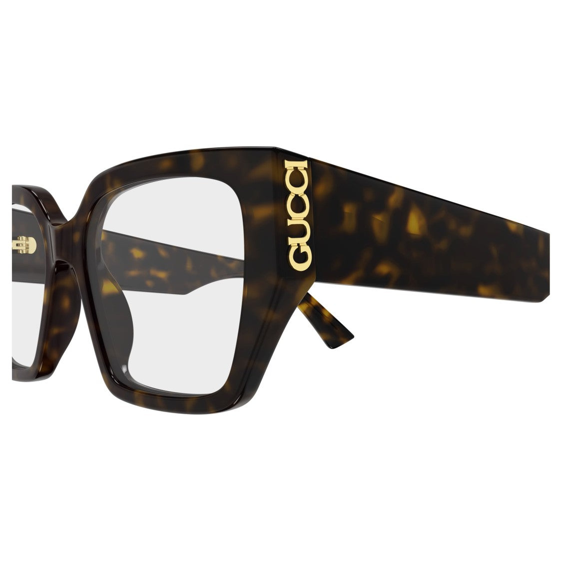 Gucci Gg2042o Oversized Square Tortoiseshell Sunglasses