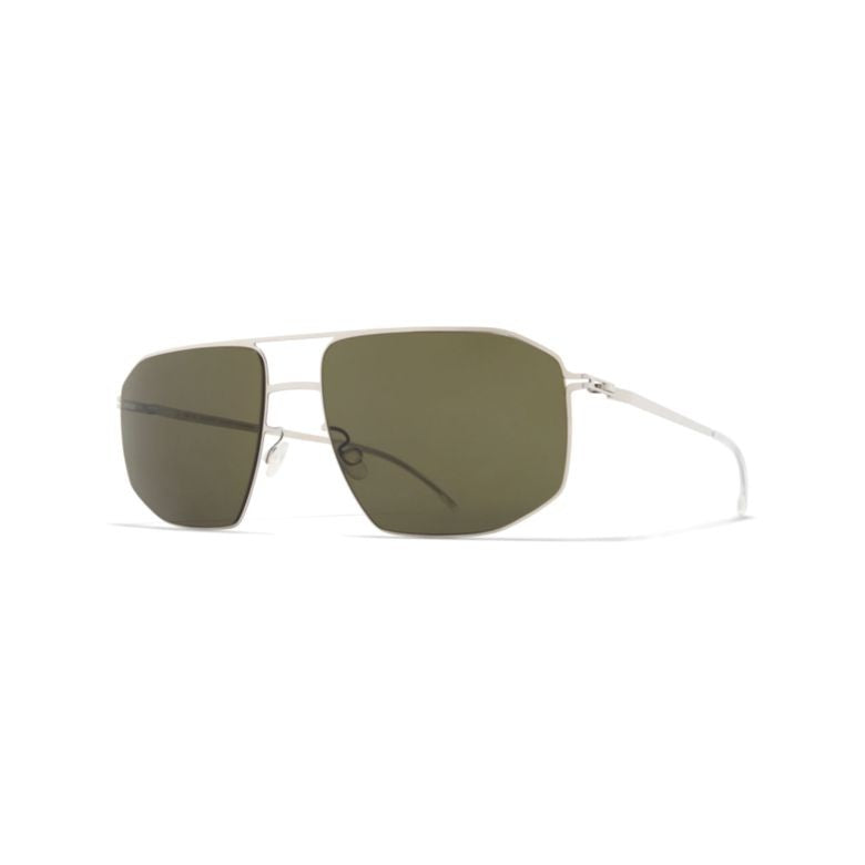 Mykita Santeri Silver Metal Sunglasses