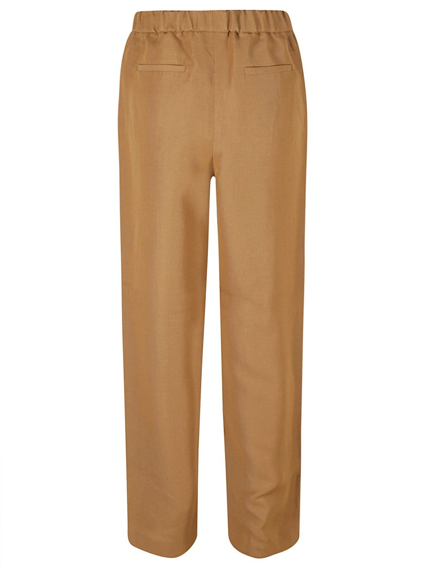 Fabiana Filippi Relaxed Fit Trousers With Elastic Waistband