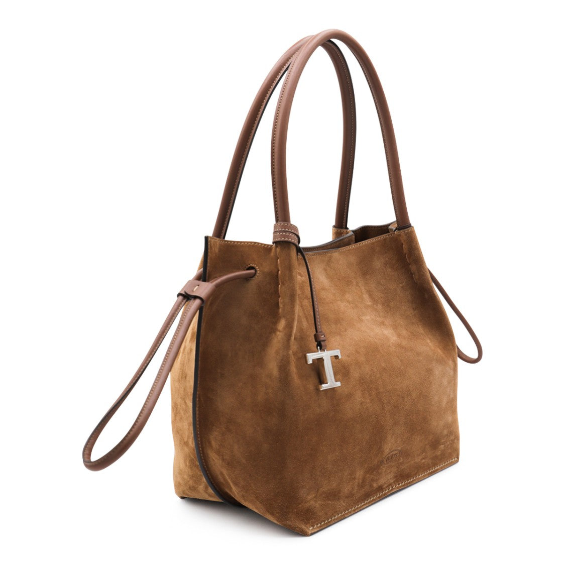 Tod's Brown Leather Buz Totes