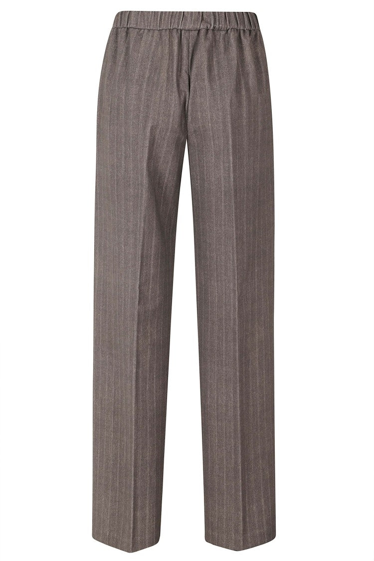 Circolo 1901 Bark Printed Wide-Leg Cotton-Blend Pants