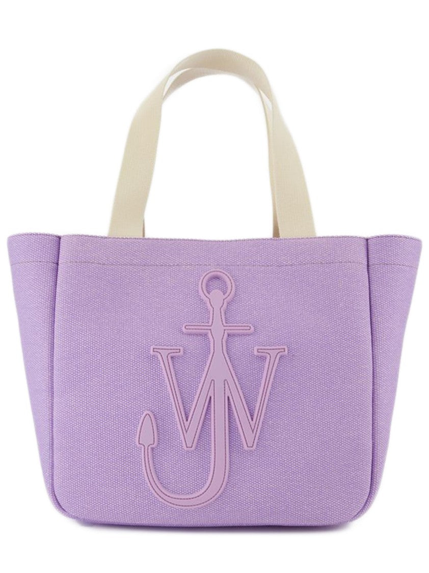 J. W. Anderson Cabas Tote Bag  - Lilac - Cotton