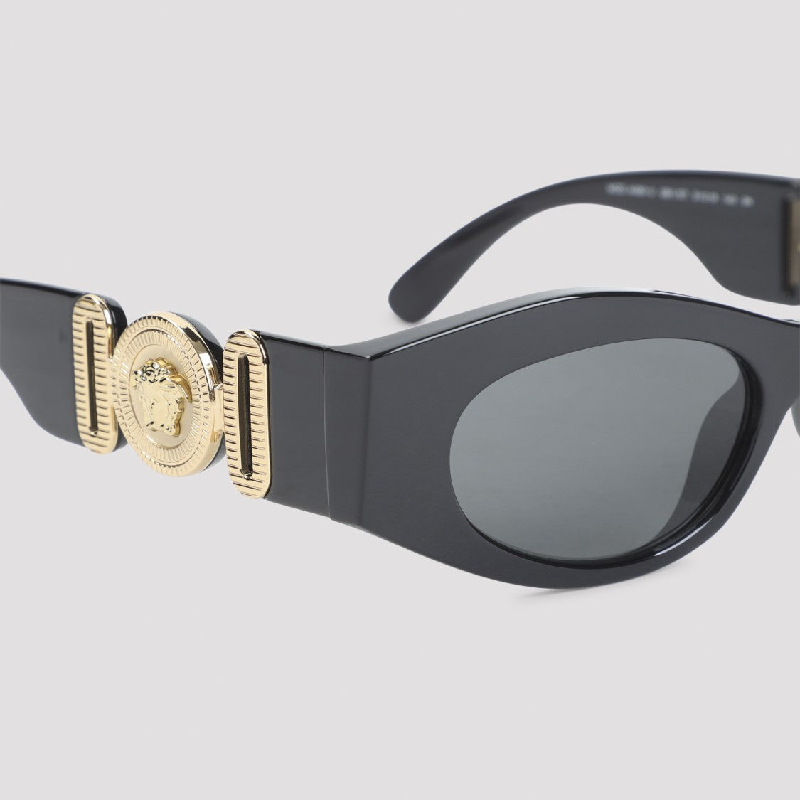 Versace Cat-Eye Sunglasses With Gold Medusa Emblem