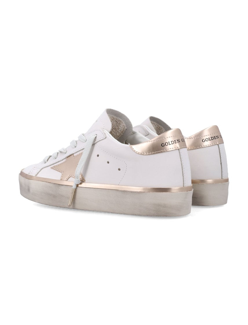 Golden Goose Hi Star Laminated Detail Sneakers