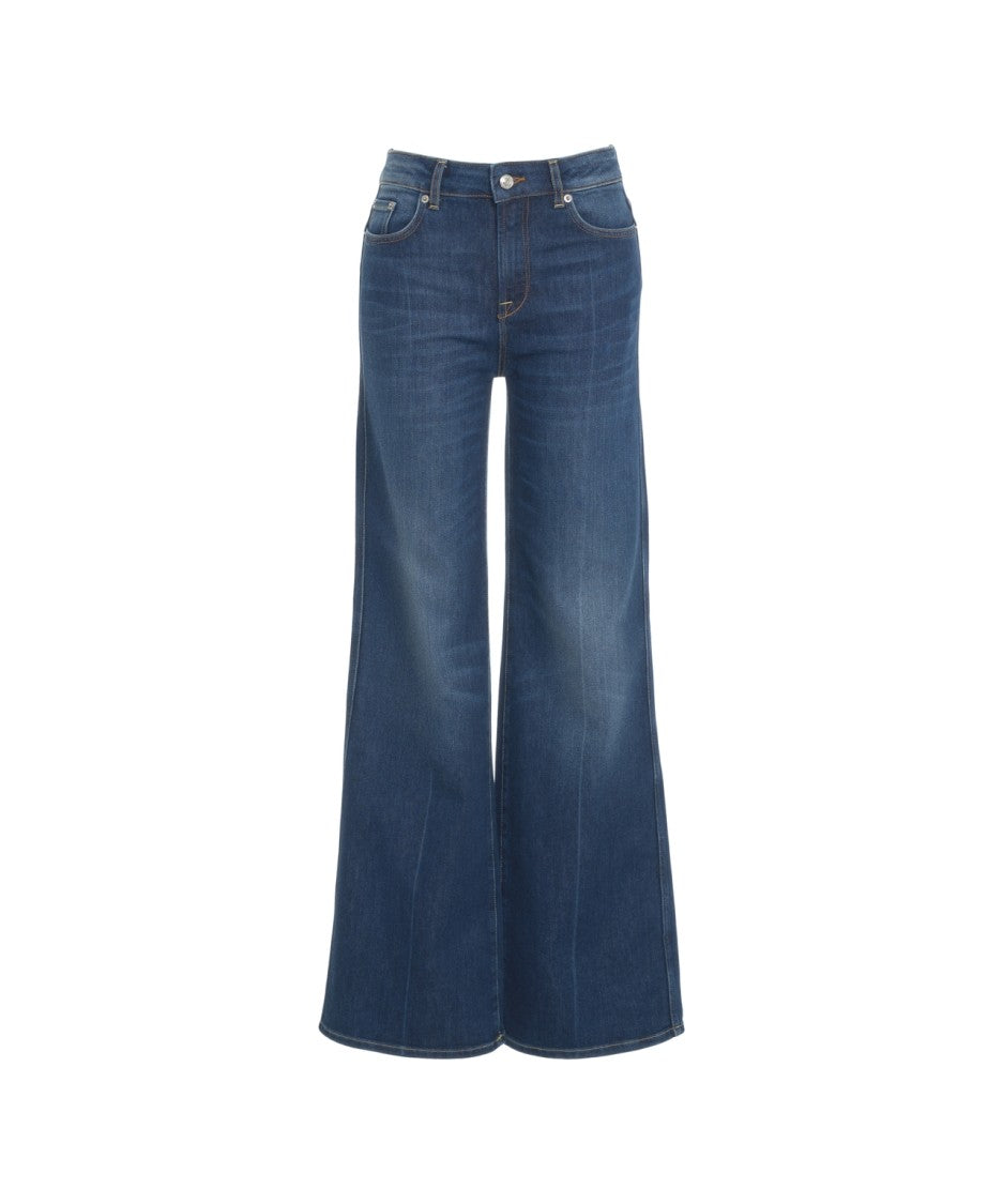 Department Five Wide-Leg Jeans With Classic Five-Pocket Design
