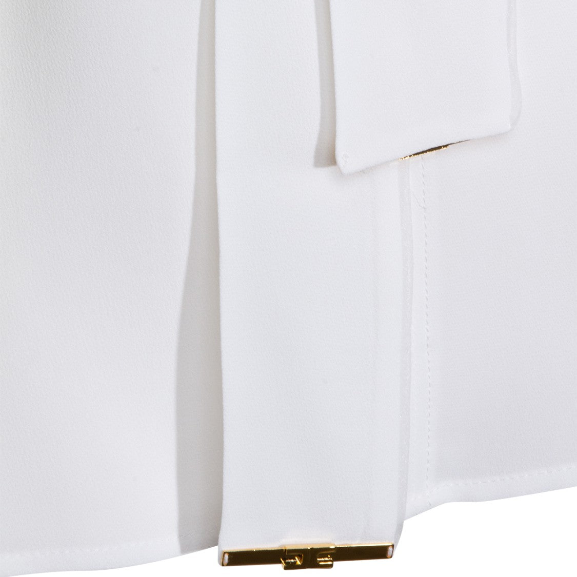 Elisabetta Franchi Ivory Viscose Shirt