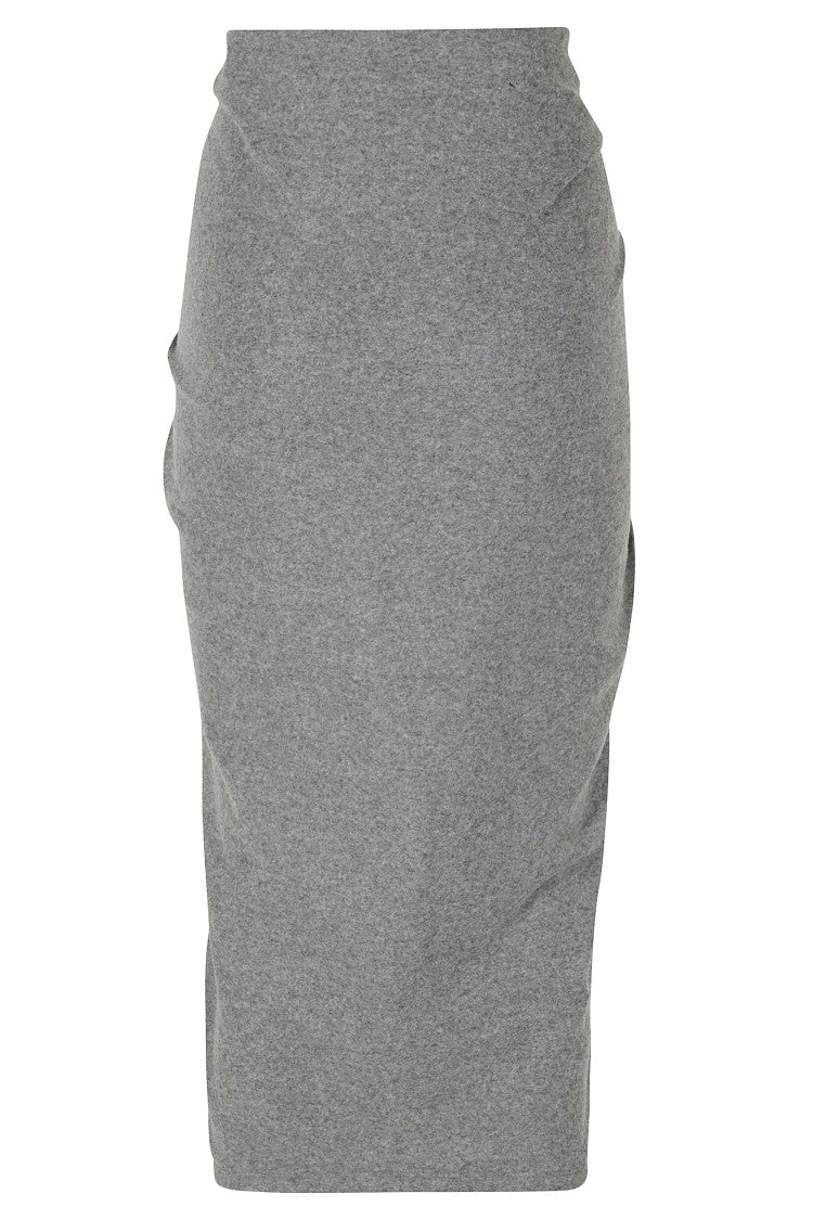 Isabel Marant Étoile Jeldia Gc Elasticated-Waist Viscose-Blend Midi Skirt