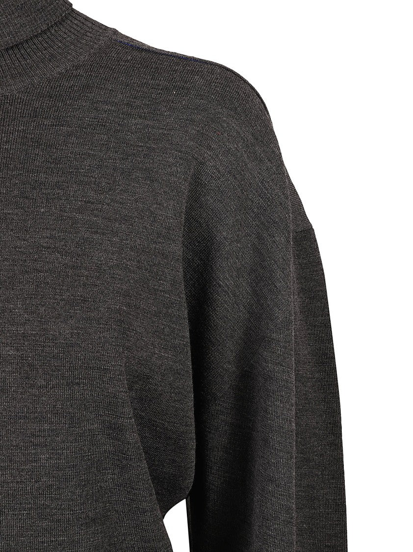Burberry Relaxed-Fit High Neck Sweater