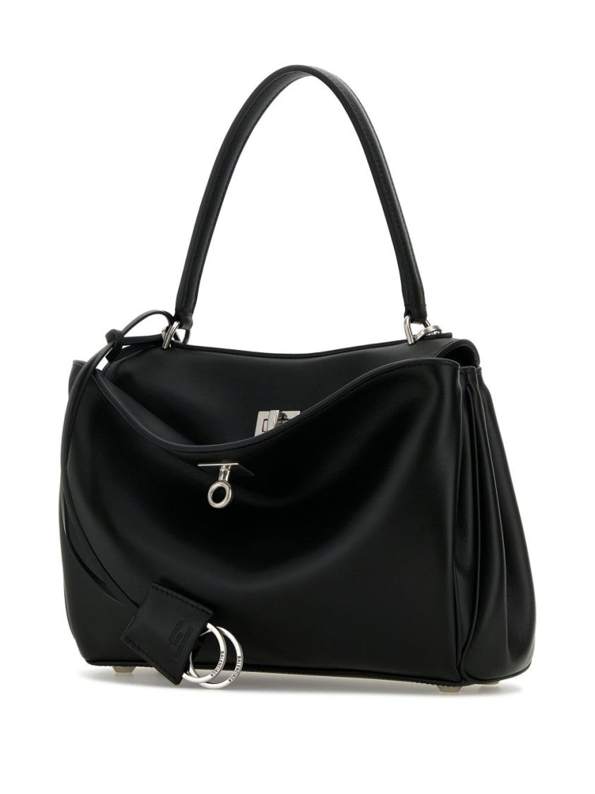 Balenciaga Smooth Calfskin Rodeo Handbag With Removable Strap