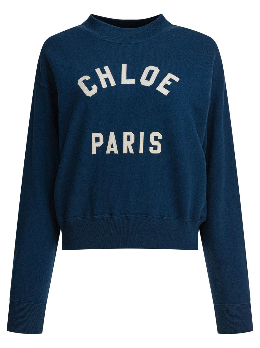 Chloé Mock Neck Sweatshirt