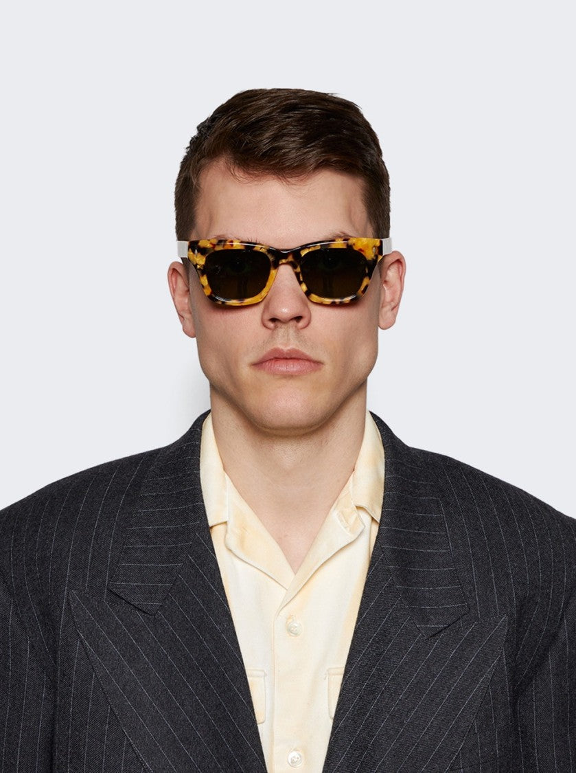 Jacques Marie Mage Dealan Sunglasses Gold Dust