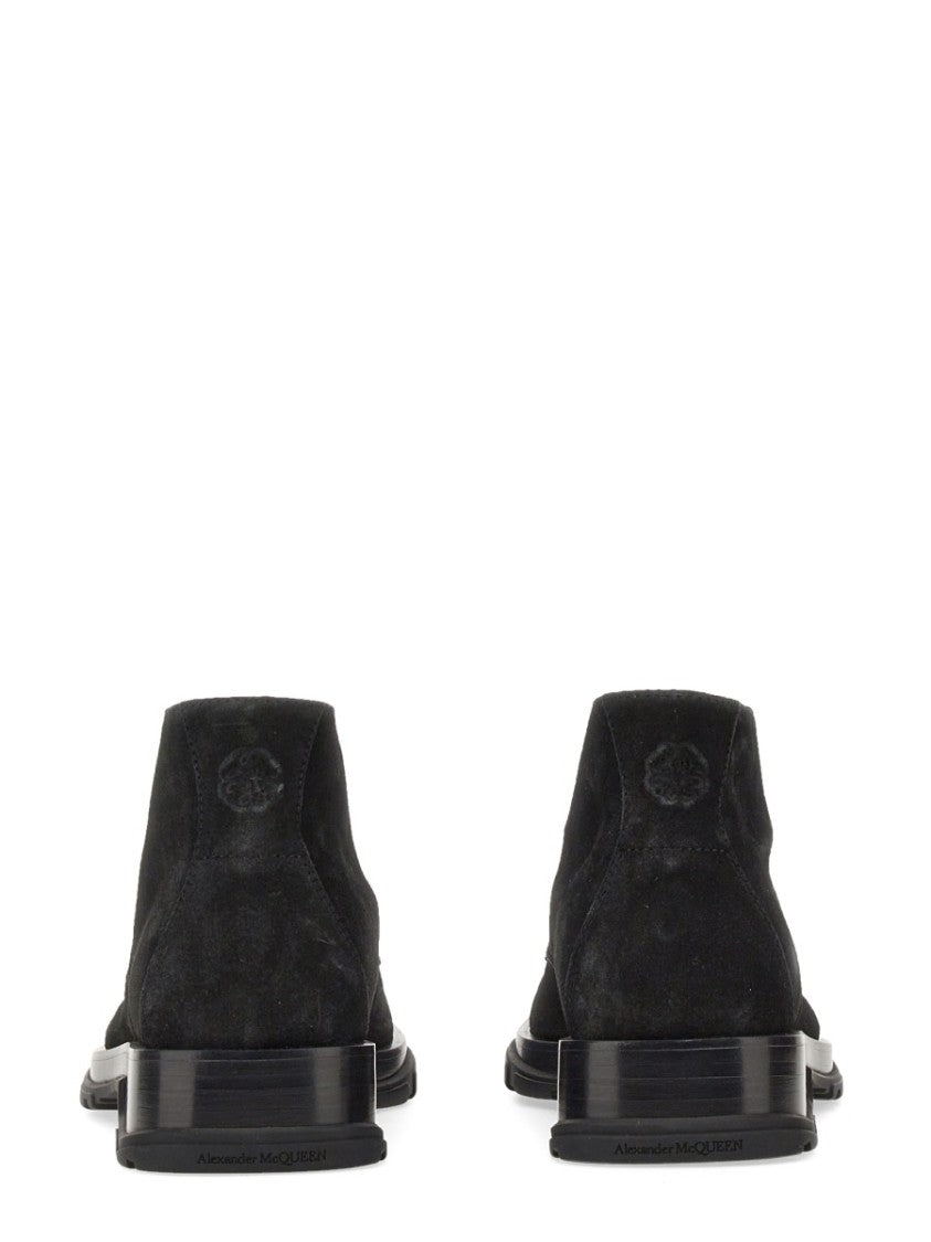 Alexander Mcqueen Suede Boot