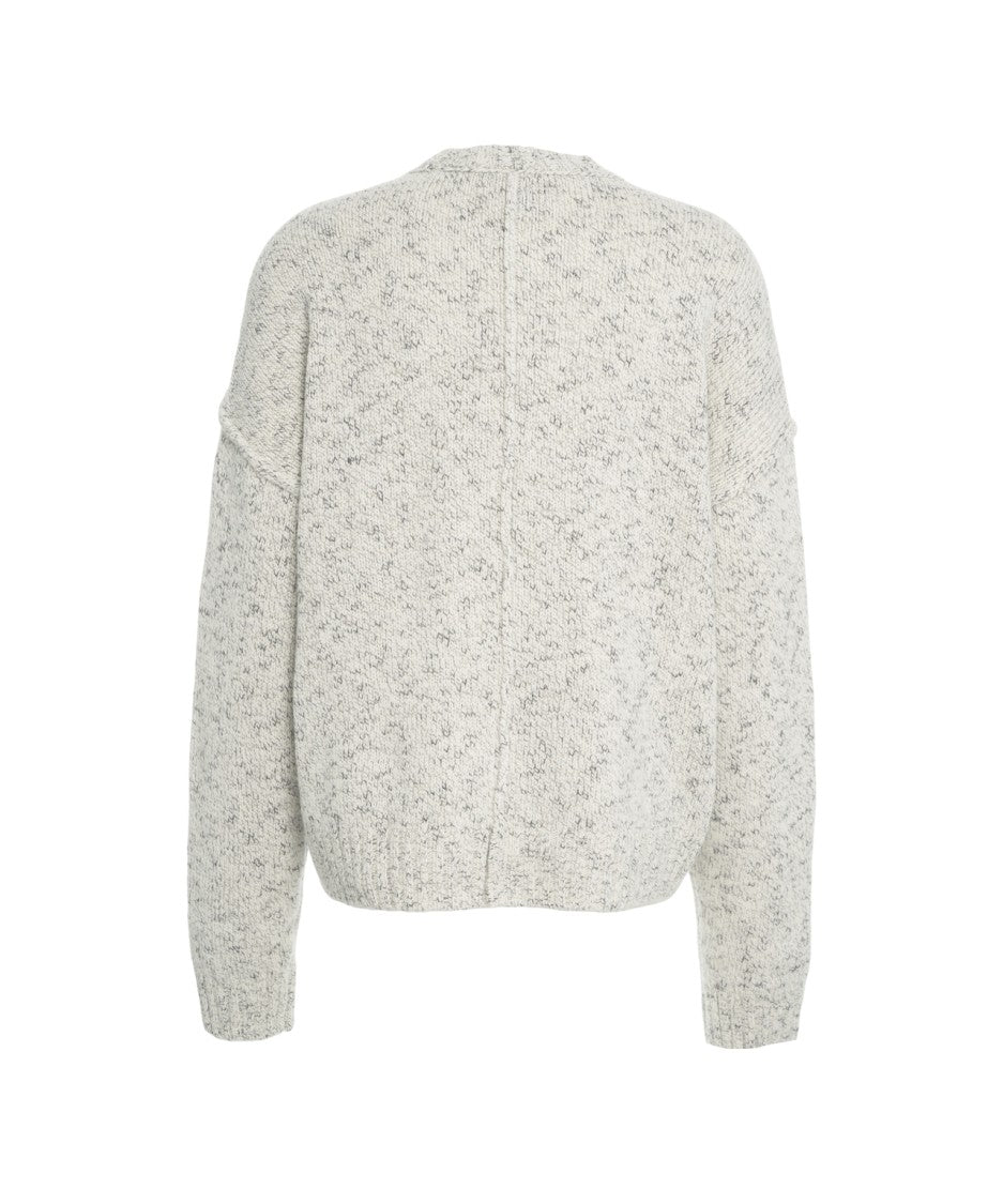 Won Hundred Melange Knit 'Bently' Sweater With Ribbed Finish