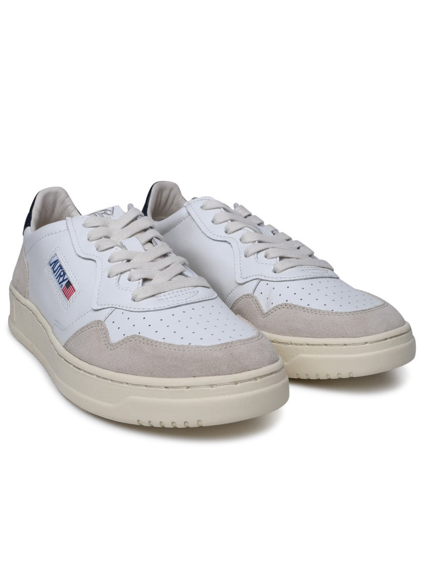 Autry Two-Tone Leather Sneakers