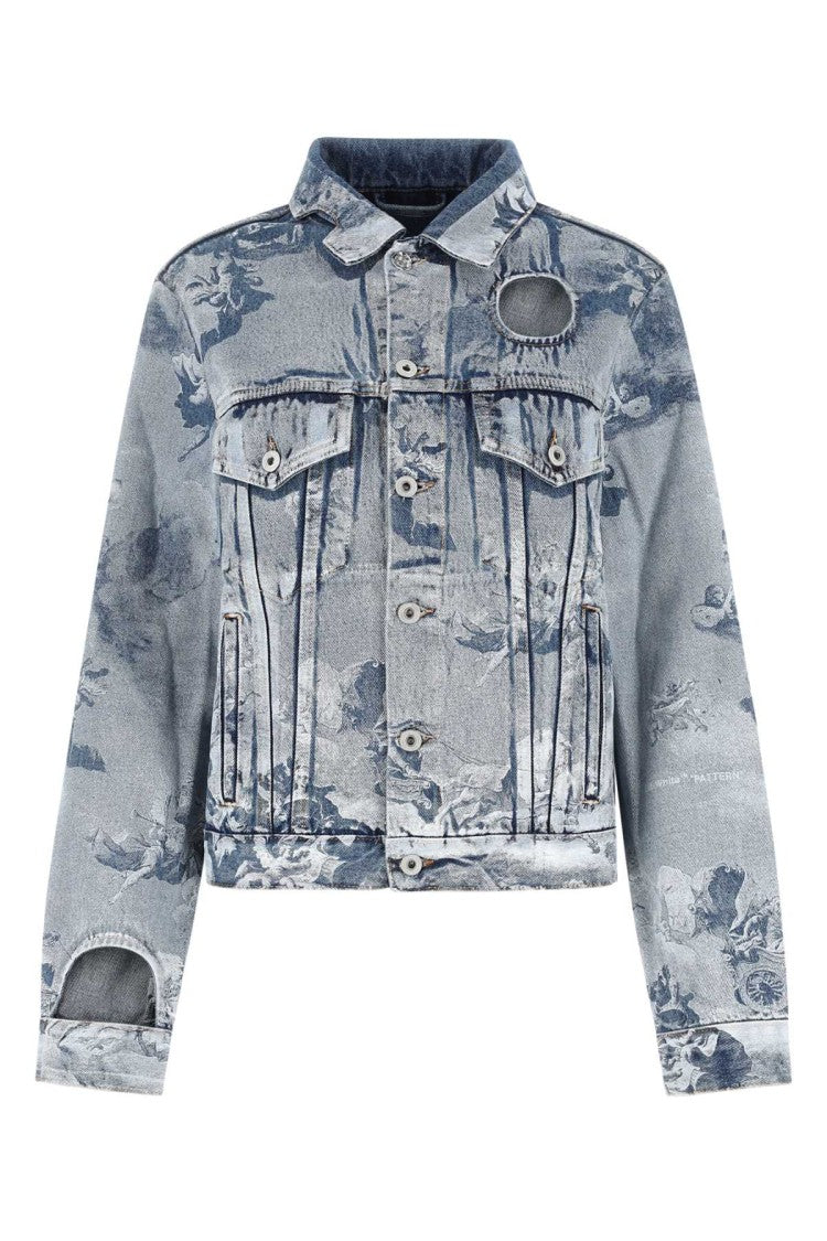 Off-White Printed Denim Jacket